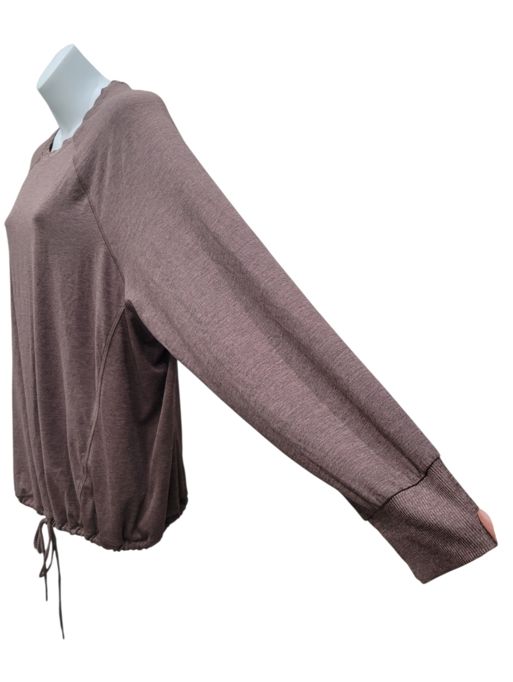 2/$20 Hyba Purple Brown Sweatshirt Activewear Size: 2X - Picture 2 of 12